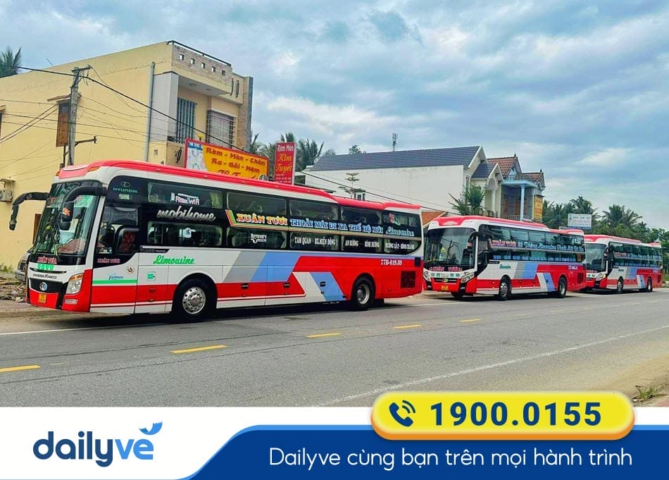 Nhà xe Xuân Tươi Sài Gòn đi Bình Định